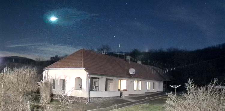 meteor, fireball, sky,