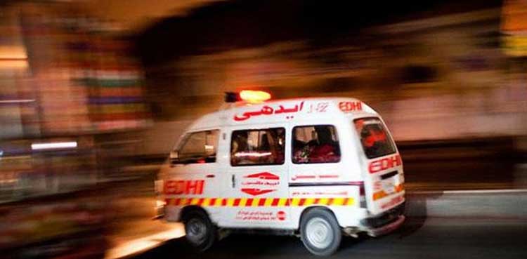 Karachi gas blast, Ghazi Goth, six injured