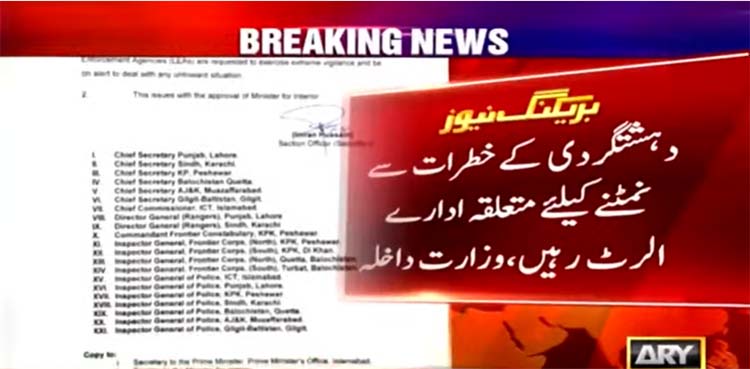 Provinces Terror Threat