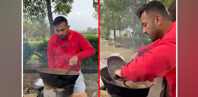 Wahab Riaz, Chanay Wala Chacha, Video Viral