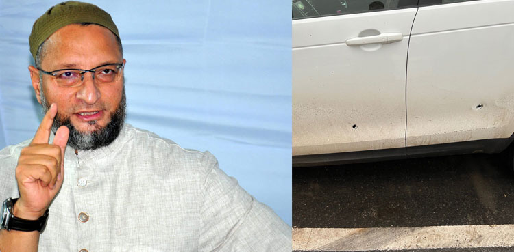 Asaduddin Owaisi, car attack, india, UP state