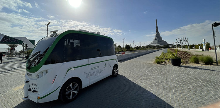 DEWA Innovation Centre autonomous buses