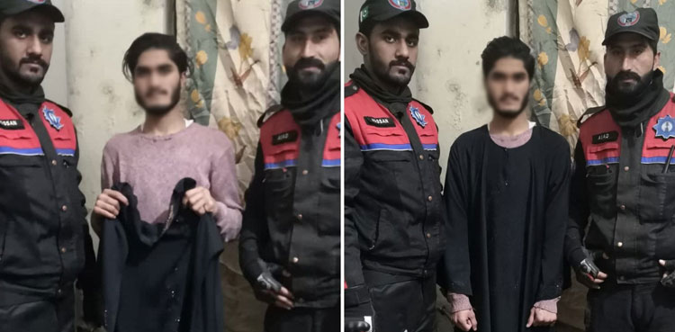Burqa-clad, harassing women, Dolphin police, Lahore