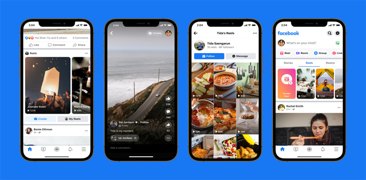 Facebook Reels, Launched globally, Facebook, Reels