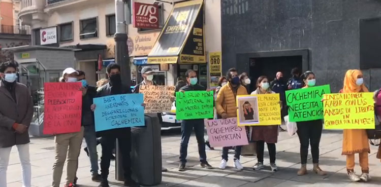 Pakistani diaspora, madrid, Kashmir Solidarity Day