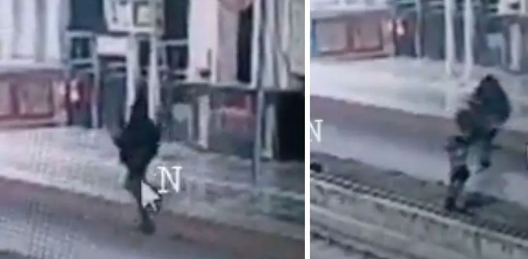 smartphone-man-falls-railway track