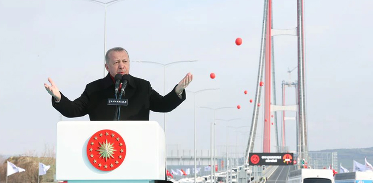 1915 Canakkale Bridge Erdogan