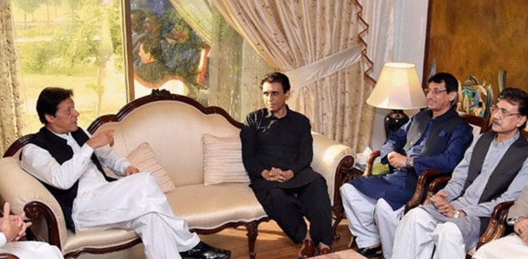 MQM-P, Imran Khan, Khalid Maqbool Siddiqui,