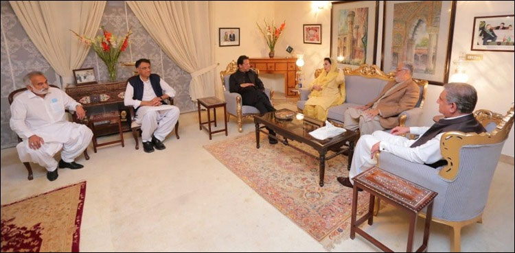 Imran Khan, Parliament Lodges, GDA, no-confidence motion