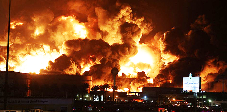 Saudi Aramco Houthi attack