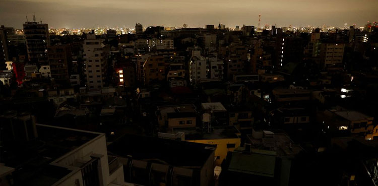 Earthquake, Japan, Tokyo, Cuts power