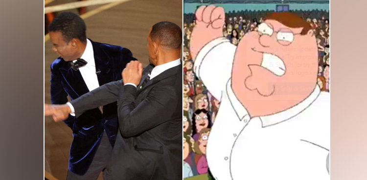 Will Smith, attack, Family Guy video, Chris Rock