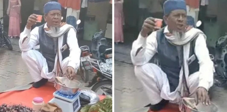 funny song, fruit seller, viral video