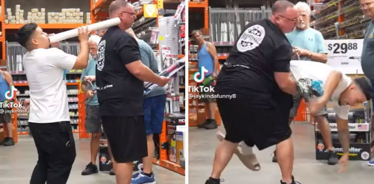 tiktoker prank viral video