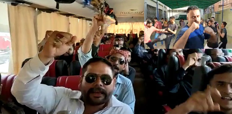 PTI rally, Karachi, mpa raja azhar, Islamabad