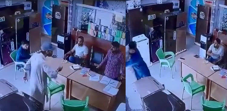 karachi robber caught