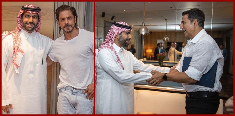 Shah Rukh, Saudi minister, Salman Khan, Akshay Kumar