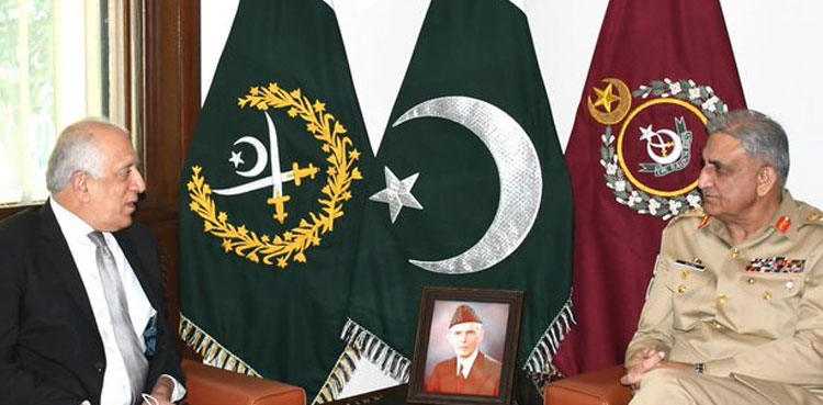 Zalmay Khalilzad, ISPR, Islamabad Security Dialogue, COAS Bajwa