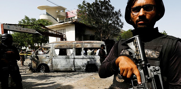 Karachi Blast Suicide bomber