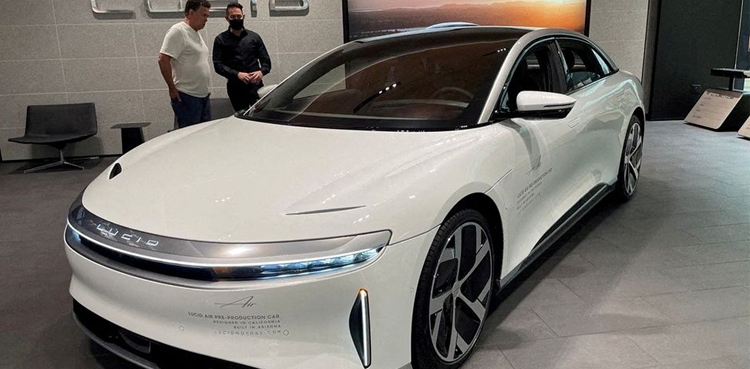 Lucid Saudi Arabia electric vehicle