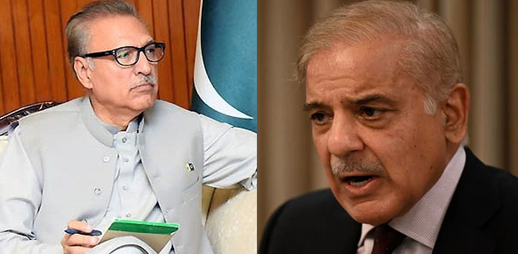 President Dr Arif Alvi, PM Shehbaz Sharif, Punjab governor, Omar Sarfraz Cheema