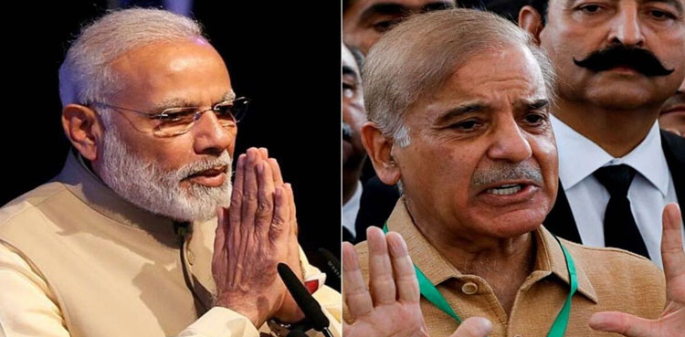 Narendra Modi Shehbaz Sharif