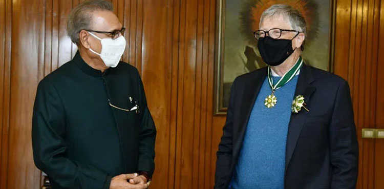 Bill Gates Arif Alvi polio virus