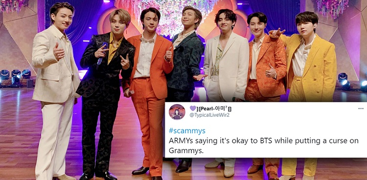 Scammy, Grammys, BTS ARMY, Butter