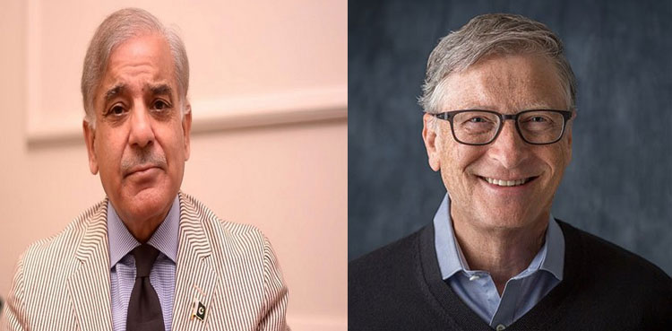 PM Shehbaz Sharif Bill Gates