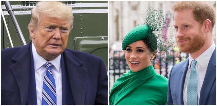 Donald Trump, Meghan Markle, Piers Morgan, Prince Harry