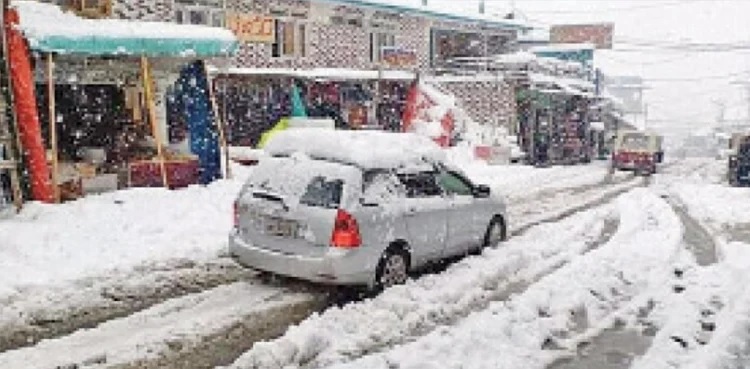 Snowfall Murree, Northern areas