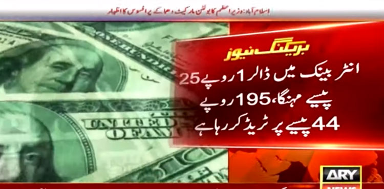 Pakistani Rupee in Interbank