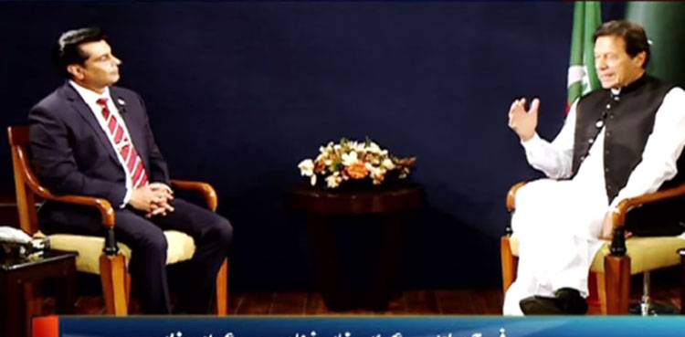 Imran Khan interview Lettergate scandal long march