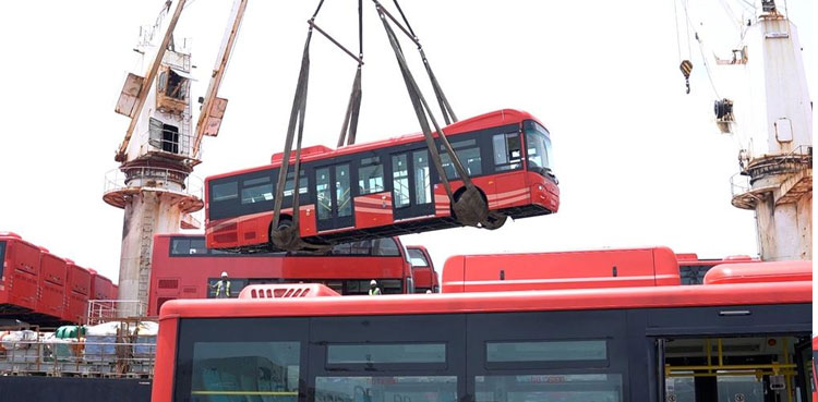 Minister promises more buses for Karachi