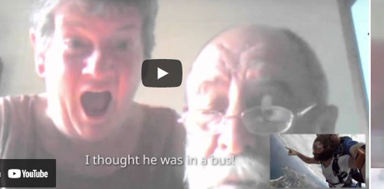 Skydiver, Irish, Plane, parents, Irish skydiver