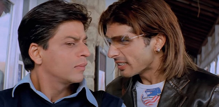 Shahrukh Khan, Zayed Khan, Main hoon na, bollywood