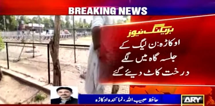 PML-N Okara Rally