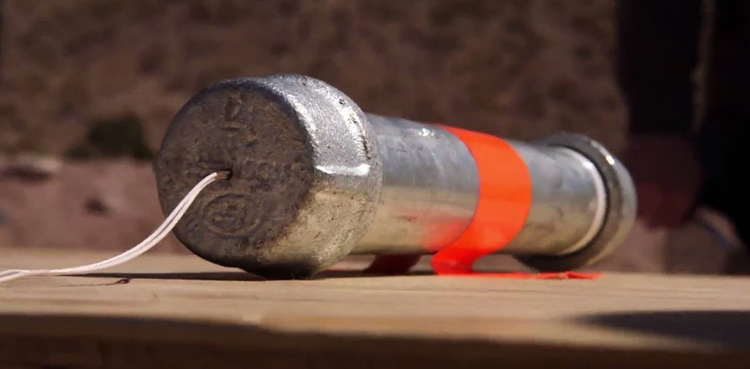 Neo-Nazi terror attack bomb