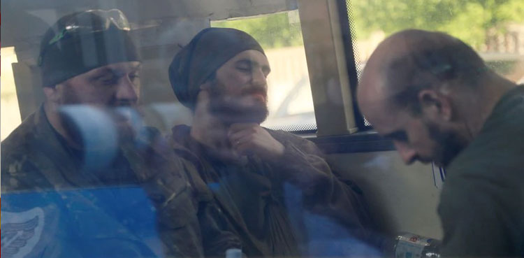 Ukrainian fighters surrender, Russia, Azov Regiment