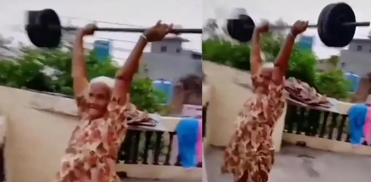 deadlifts, Old woman, Old woman, Viral