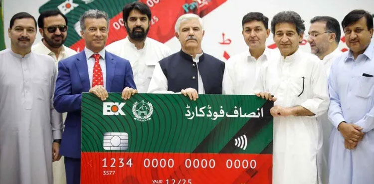 KP govt announces to launch Insaf Food Card