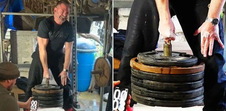Man lifts 129.5 kg with one finger, sets world record