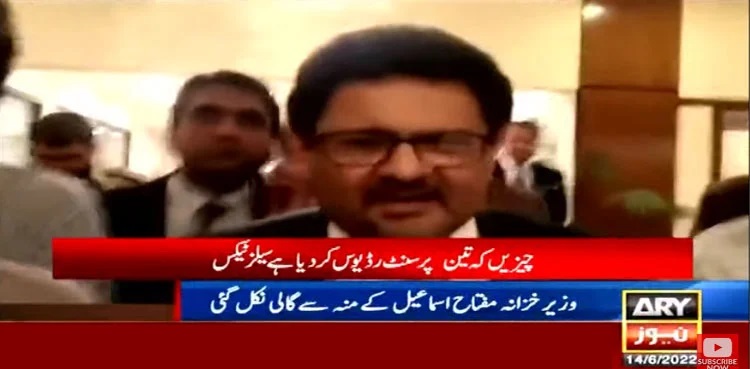 miftah ismail, abuse, camera, Finance Minister