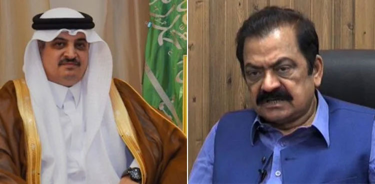 Rana Sanaullah, culprits, assassination, Saudi diplomat, Hassan al-Qahtani