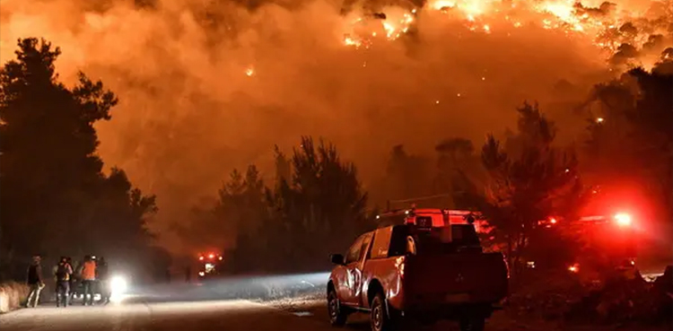 Greece, wildfire arson suspect arrested