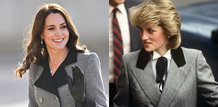 kate middleton, princess diana comparison