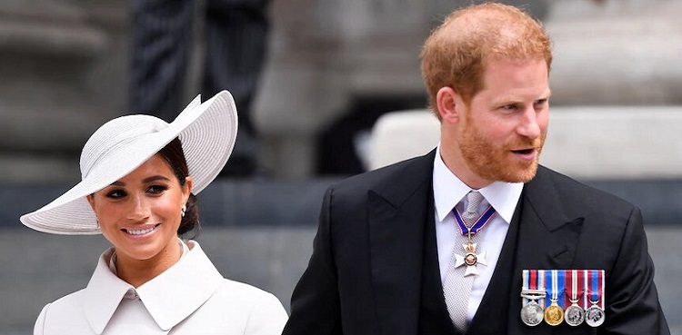 prince harry, meghan markle, royals, jubilee celebrations