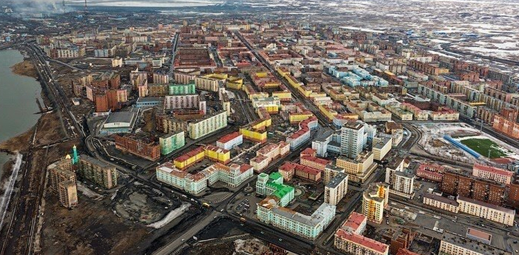 Norilsk, depressing city, weather condition, russia