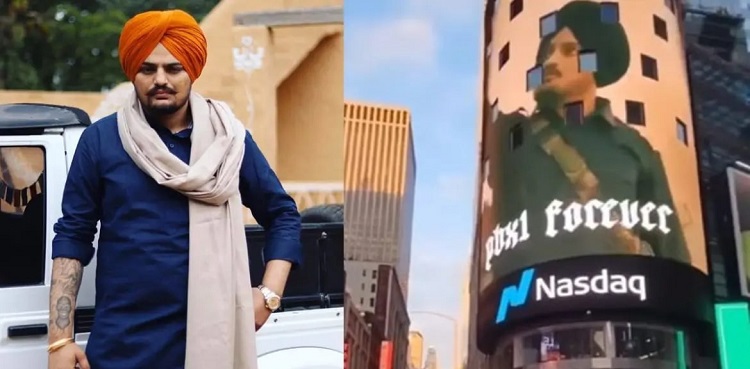 sidhu moose wala birth anniversary, times square new york