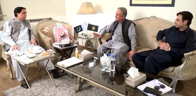 Shah Mahmood Qureshi, Pervaiz Elahi, PML-Q, PTI, Punjab CM elections